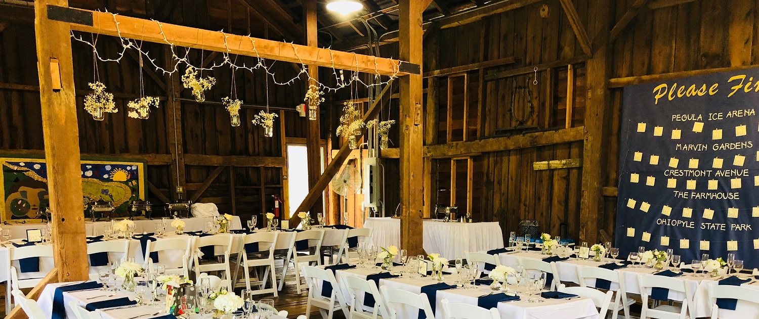 hoag's catering barn wedding
